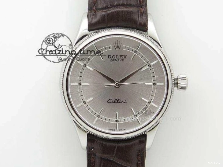 MiroTime 0328 ComfortFit DayDate 40 SS GSF Gain Weight Gray Stick Dial on President Bracelet A 1927